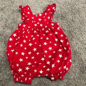 Red Star Baby GAP romper